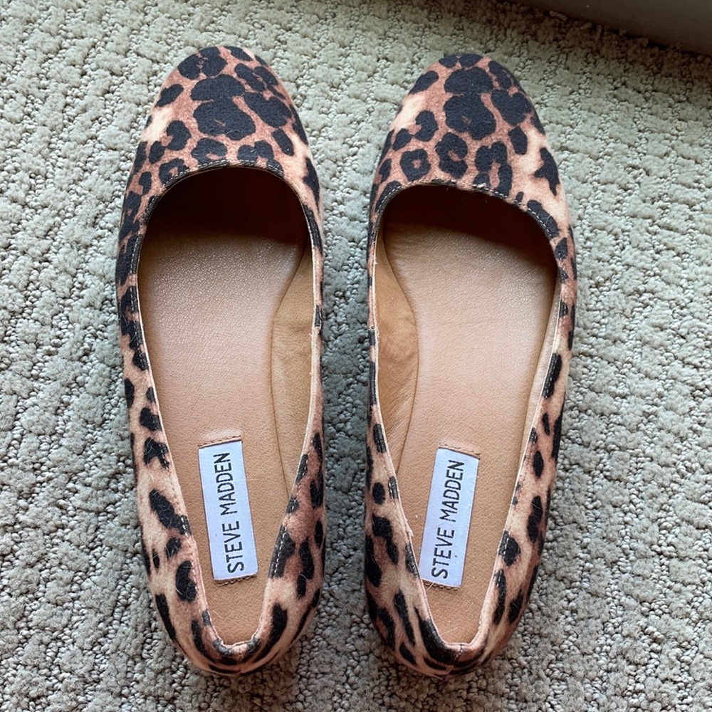 Steve Madden Danni Animal Printed Flats